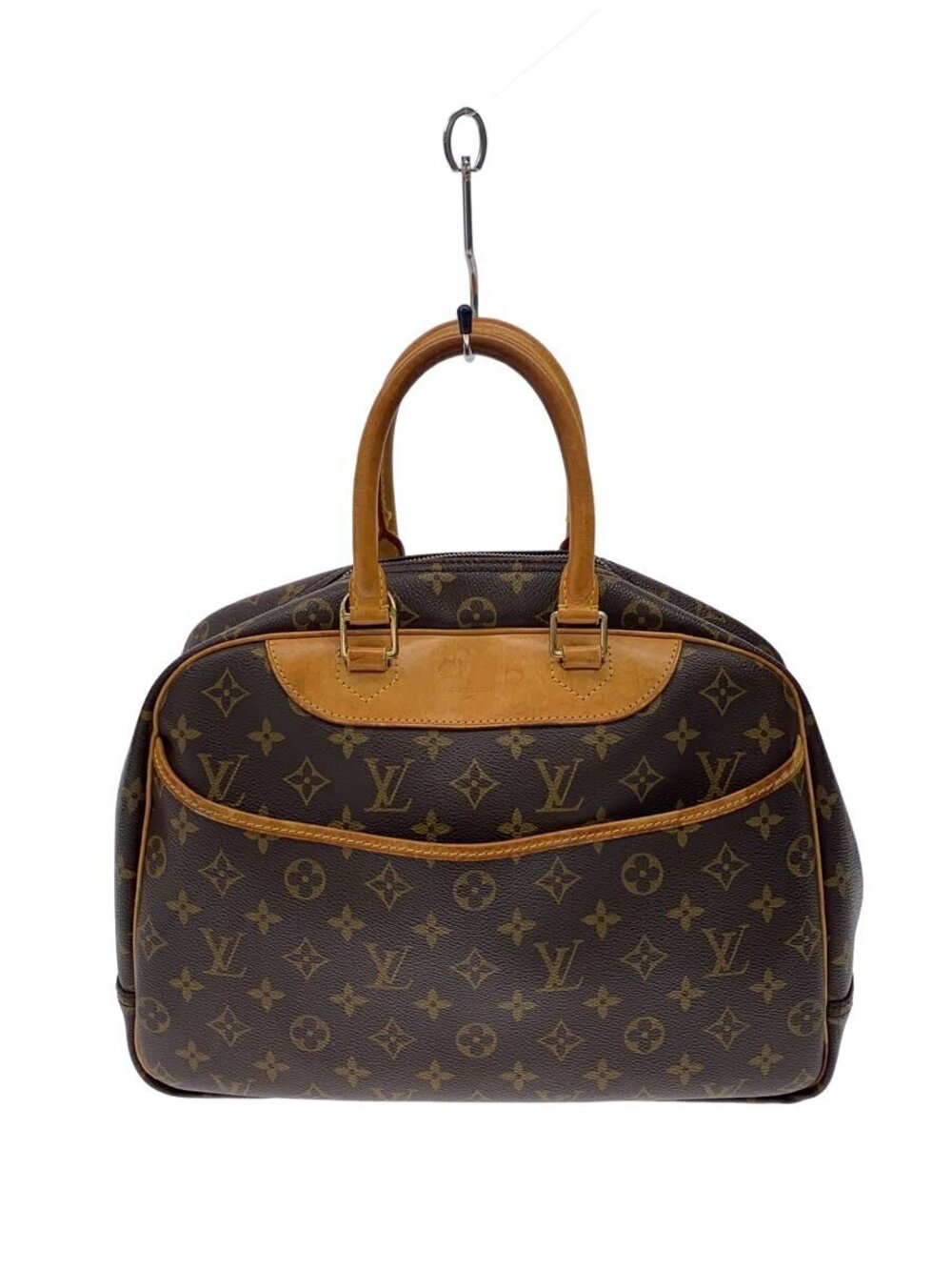 Louis Vuitton Bowling Vanity Deauville Monogram Canvas Brown